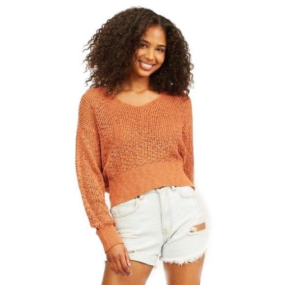 Nwt Billabong Vneck Sweater 